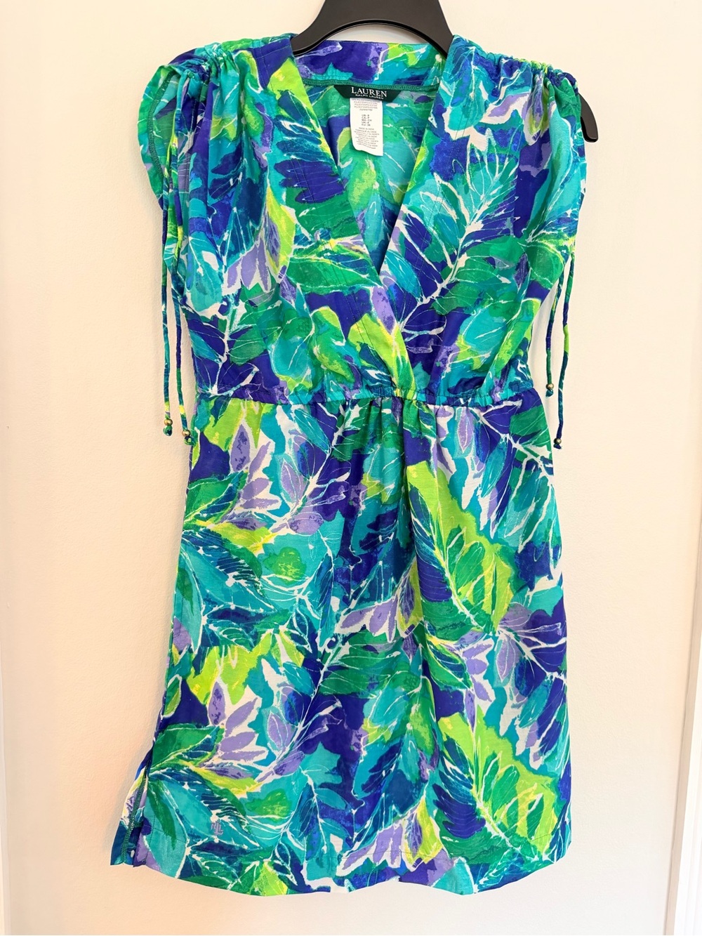 Lauren Ralph Lauren Farrah Tropical Print Swim Cover Up